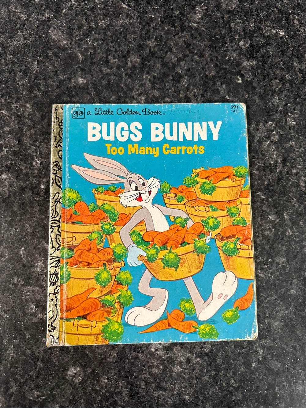 A Little Golden Book Bugs Bunny: Too Many Carrots Kids Book